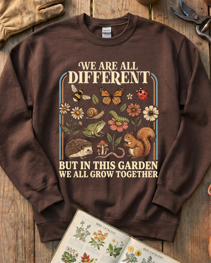 Garden Wildlife Grow Together Sweatshirt