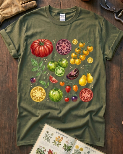 Heirloom Tomato Varieties T-Shirt