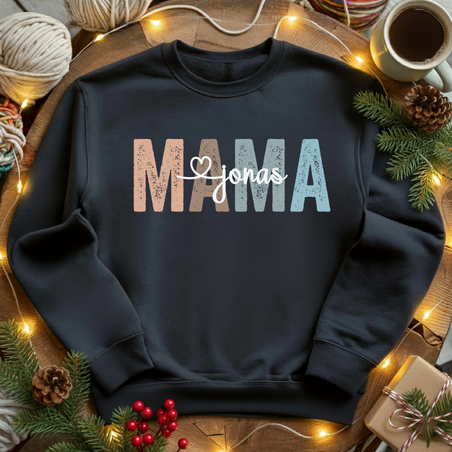 Mama Sweatshirt mit Name