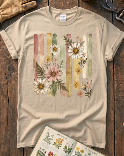 Vintage Daisy Meadow T-Shirt