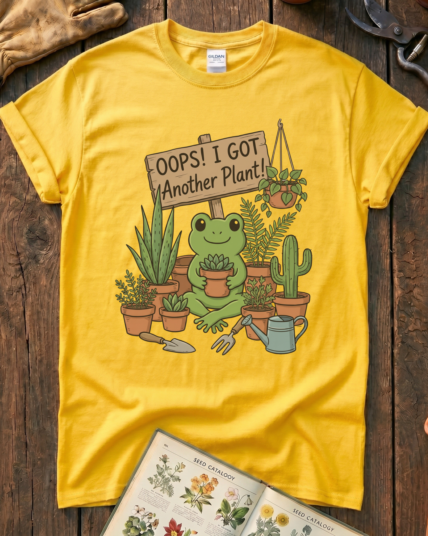Minimalist Plant Lover T‑Shirt