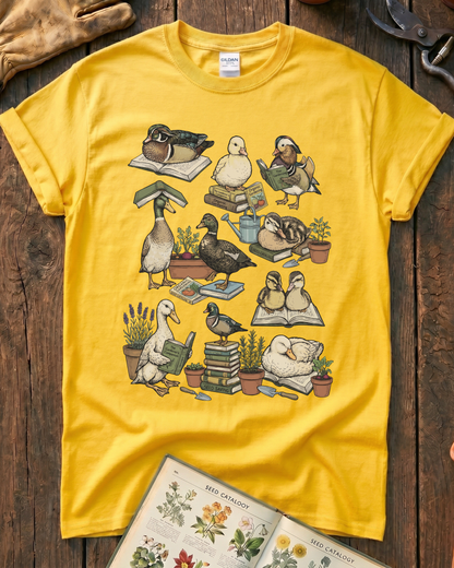 Cute Duck Garden Lover T‑Shirt