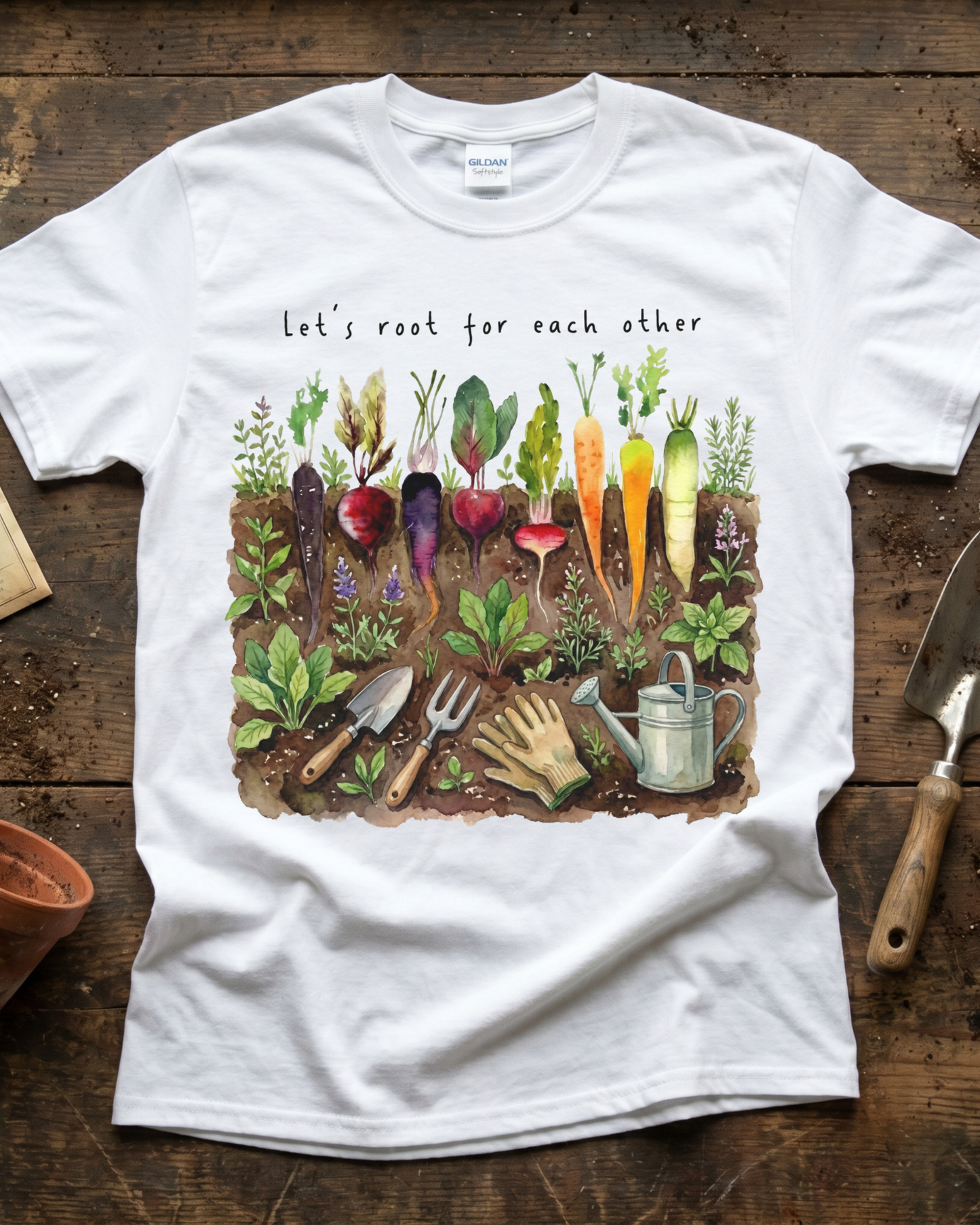 Let's Root For Each Other T‑Shirt