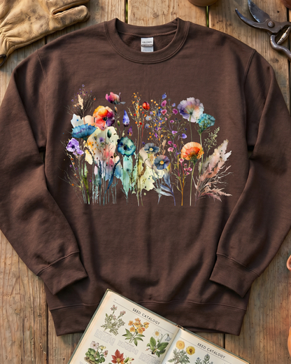 Botanical Wildflower Sweatshirt