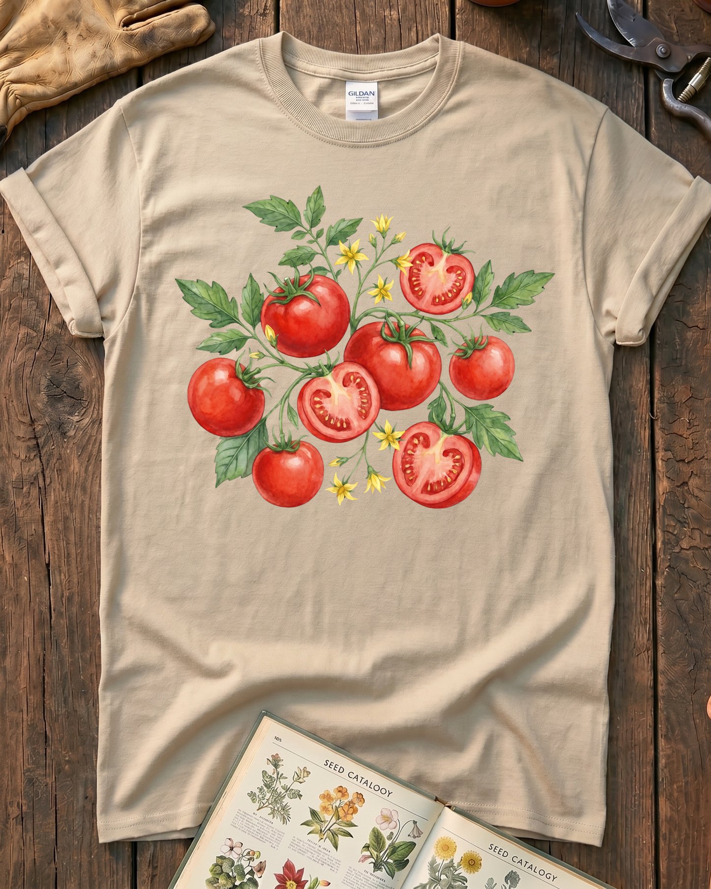 Tomato Harvest Garden T-Shirt
