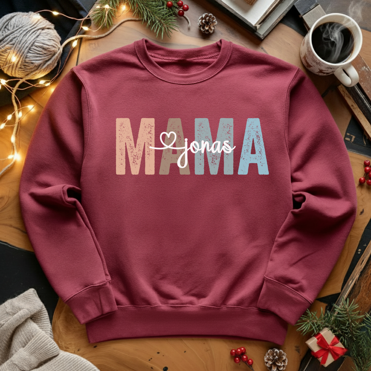 Mama Sweatshirt mit Name