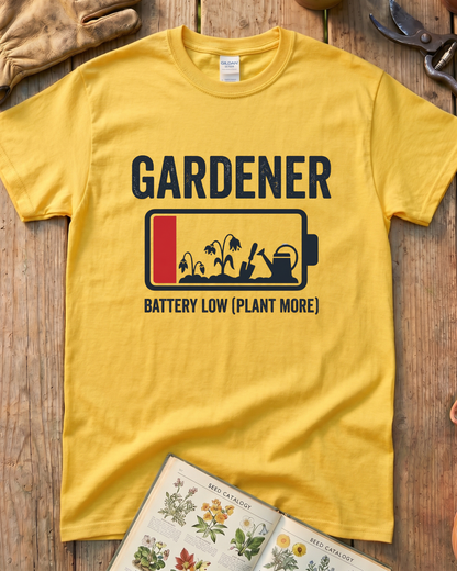 Battery Low T‑Shirt