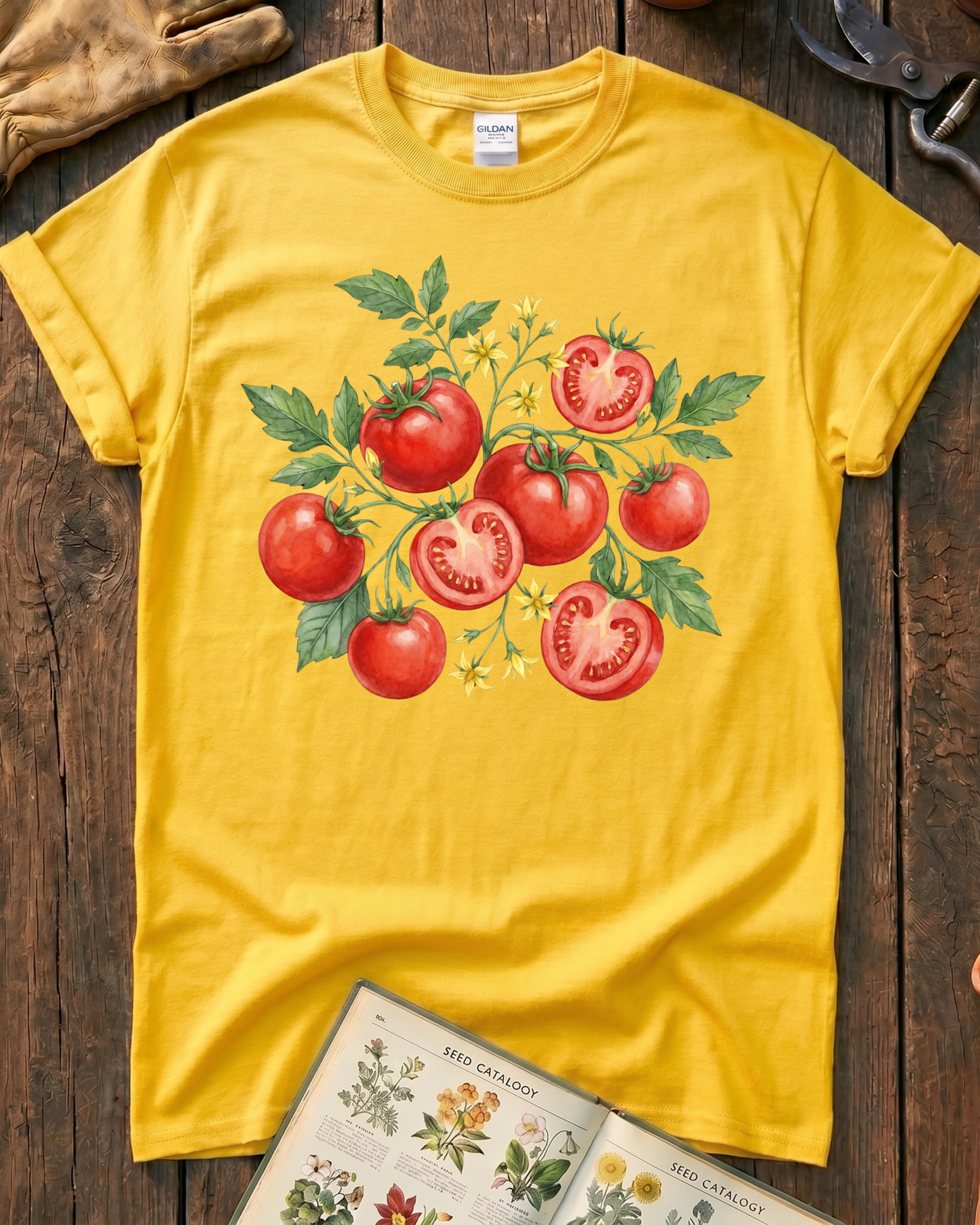 Tomato Harvest Garden T-Shirt