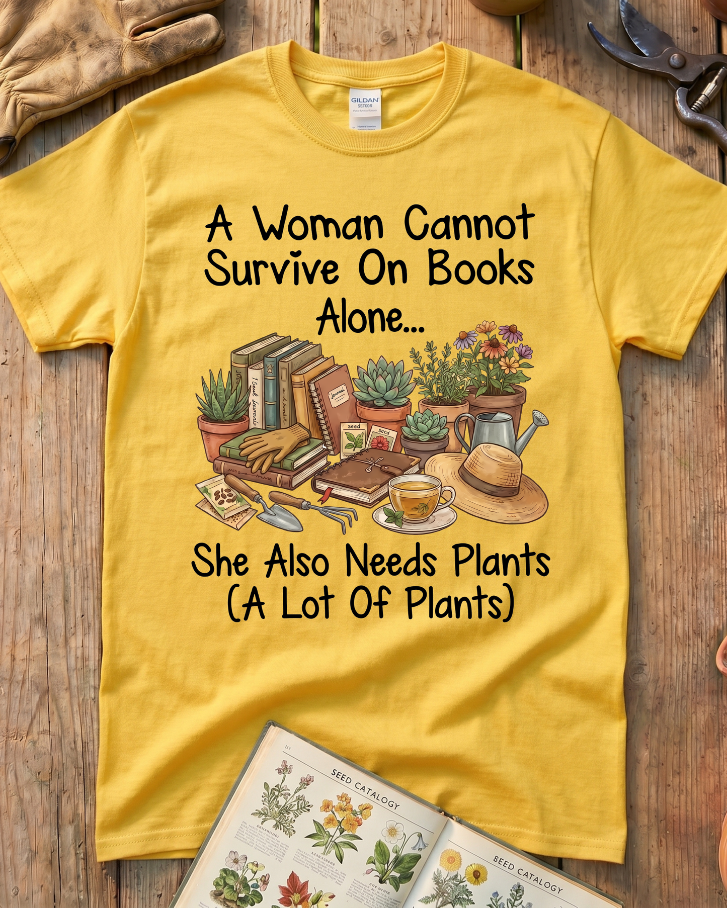 Vintage Botanical Wildflower Native Plants T-Shirt