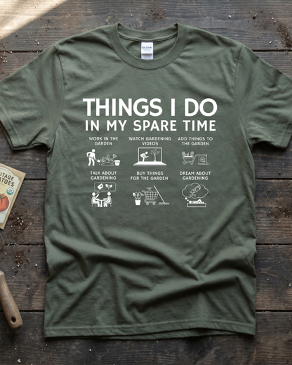 Things I Do Spare Time T‑Shirt