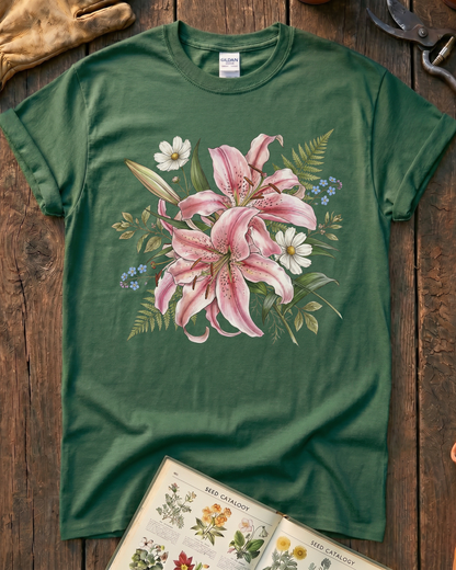 Lilly Flower T‑Shirt