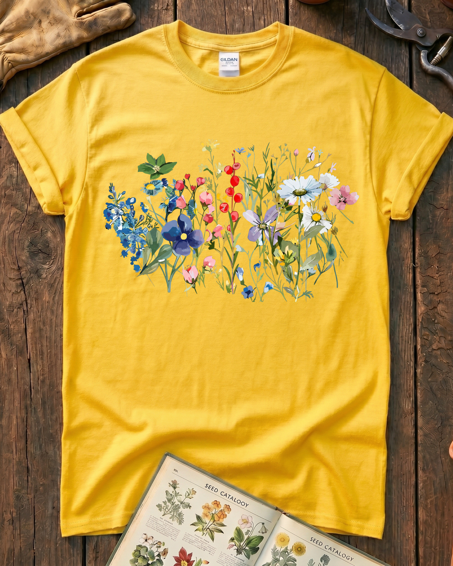 Wildflower Meadow Botanical T-Shirt