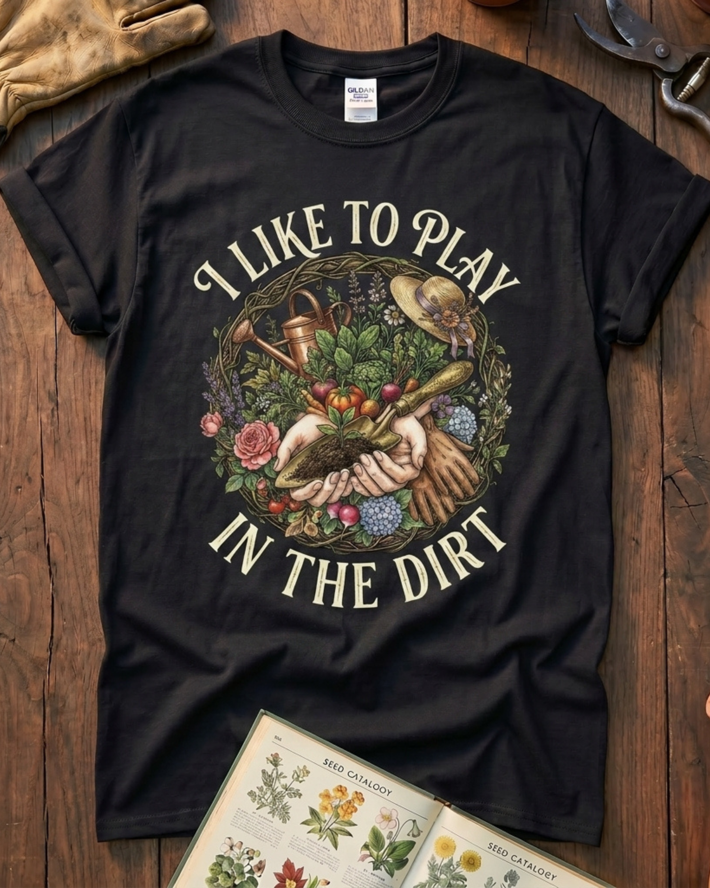 Gardening Tools Tee Plant T‑Shirt