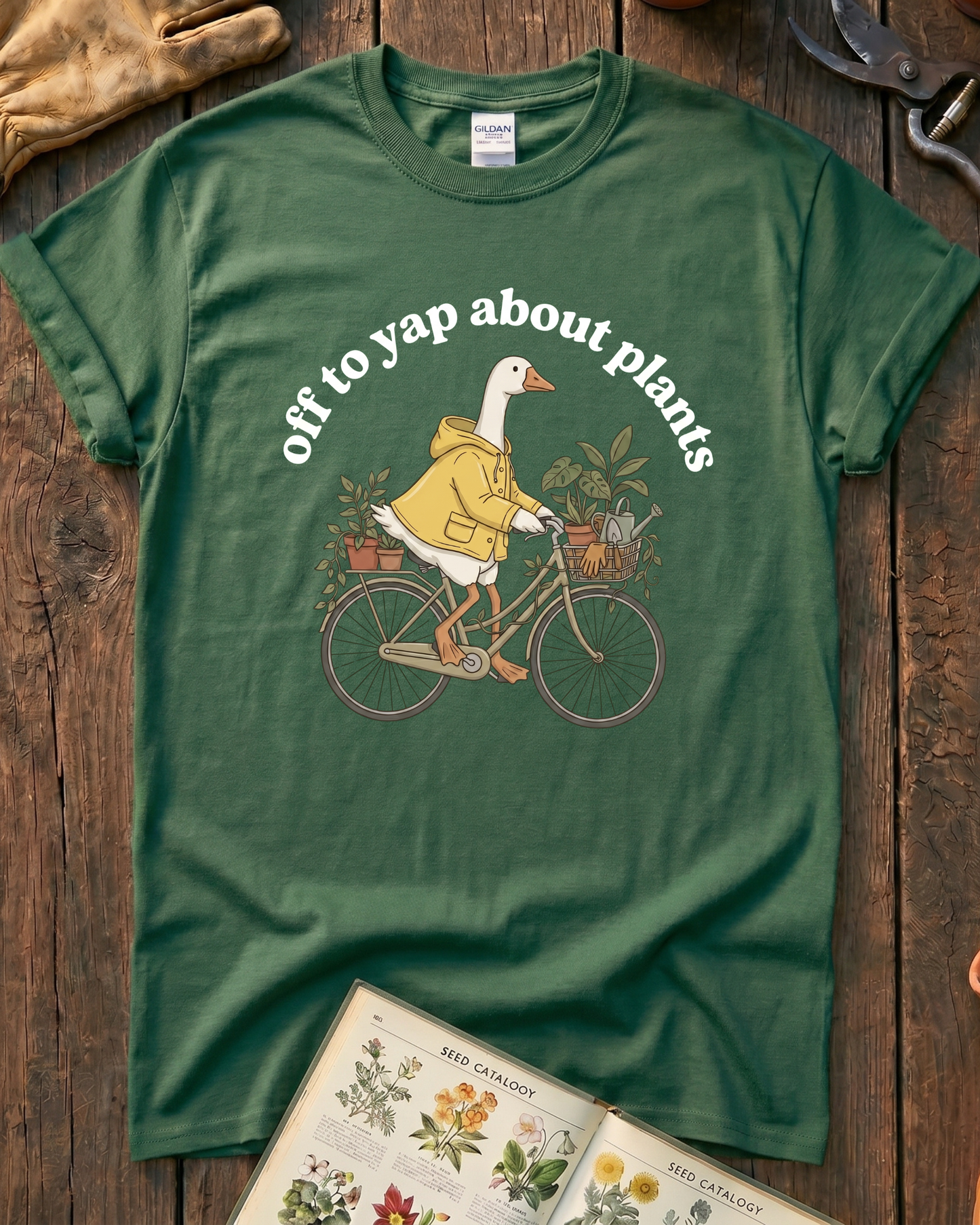 Off To Yap About Plants T‑Shirt