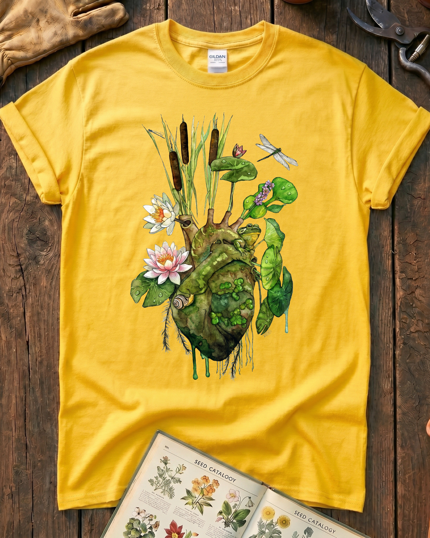 Wetland Heart Nature T-Shirt