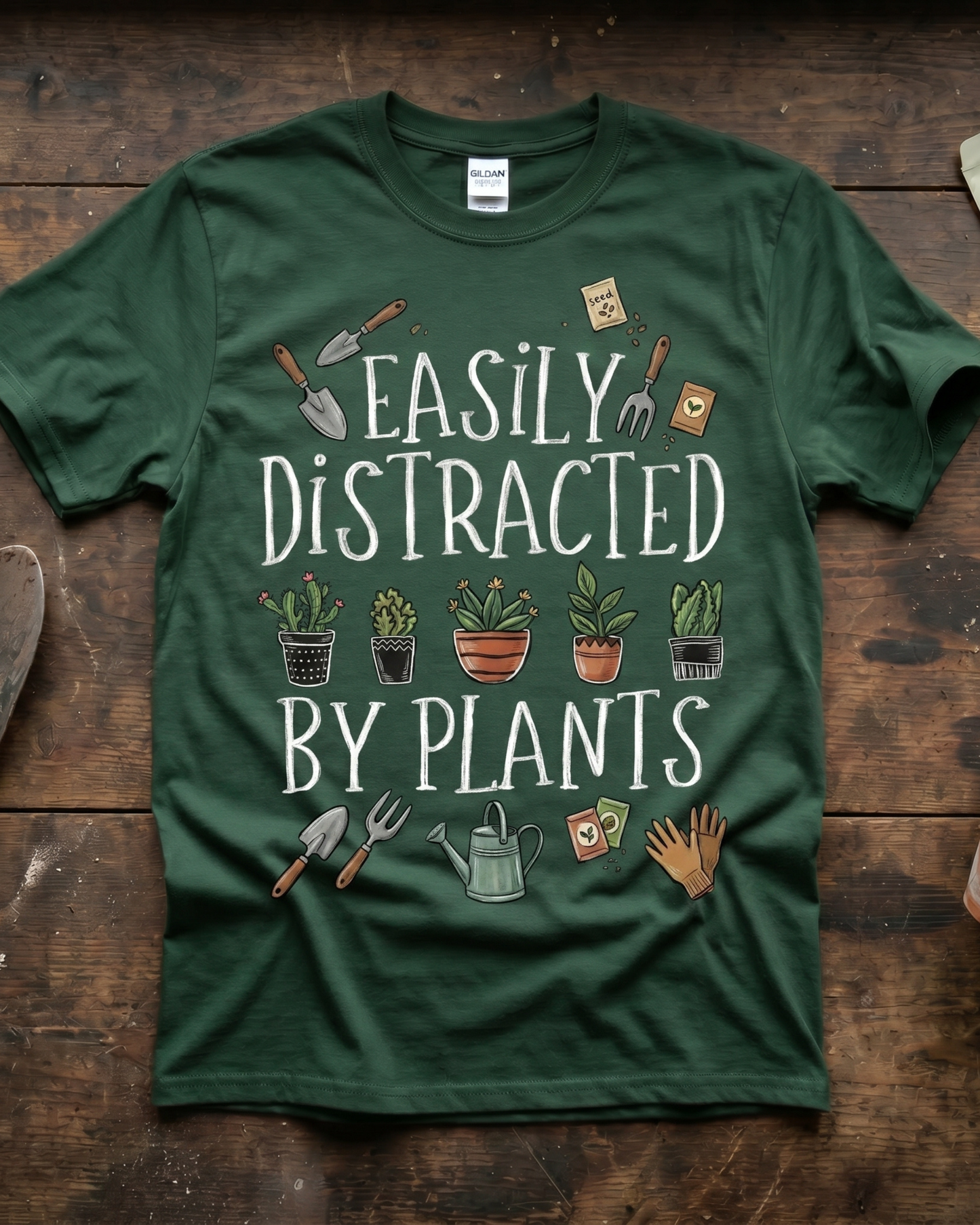 Easily Distracted by Plants T‑Shirt