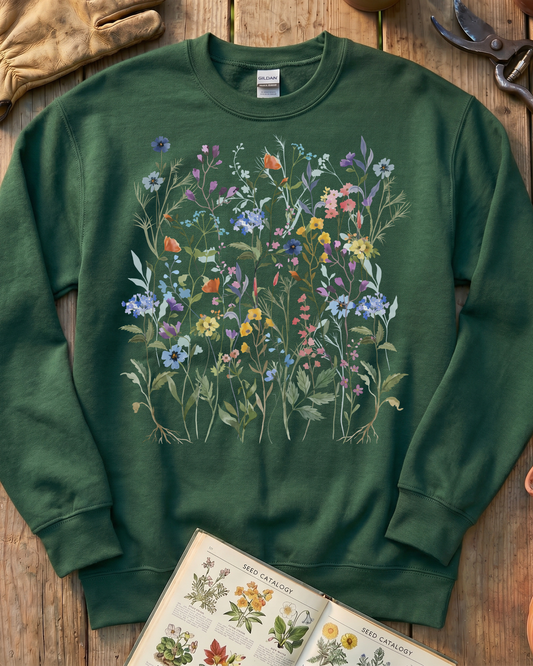 Cute Plant Lady Gardening Lover Sweatshirt