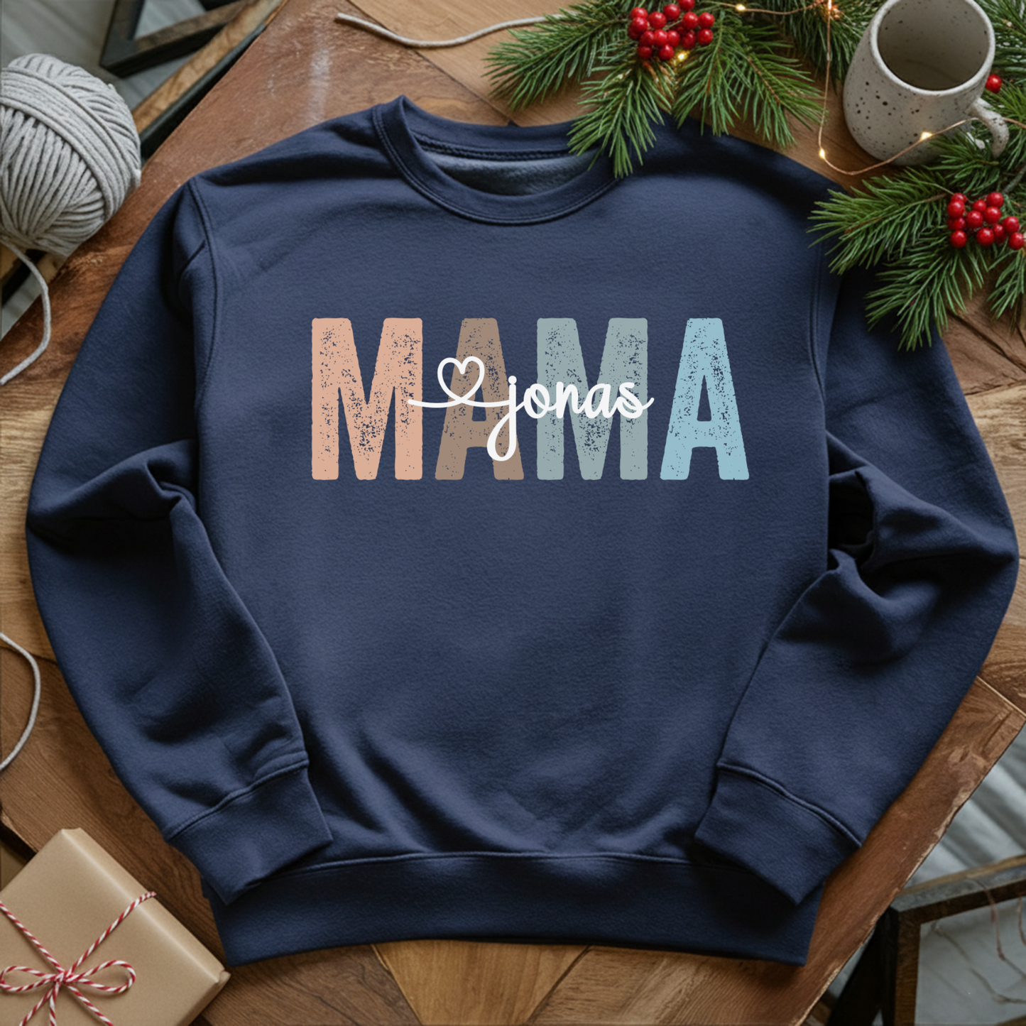 Mama Sweatshirt mit Name