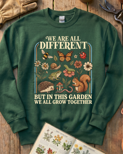 Garden Wildlife Grow Together Sweatshirt