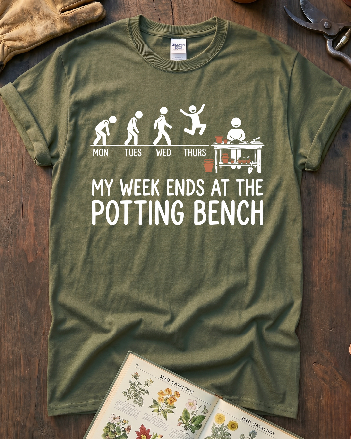 Aesthetic Retro Houseplant Plant Lover T-Shirt