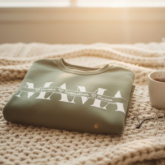Mama Sweatshirt Personalisierbar