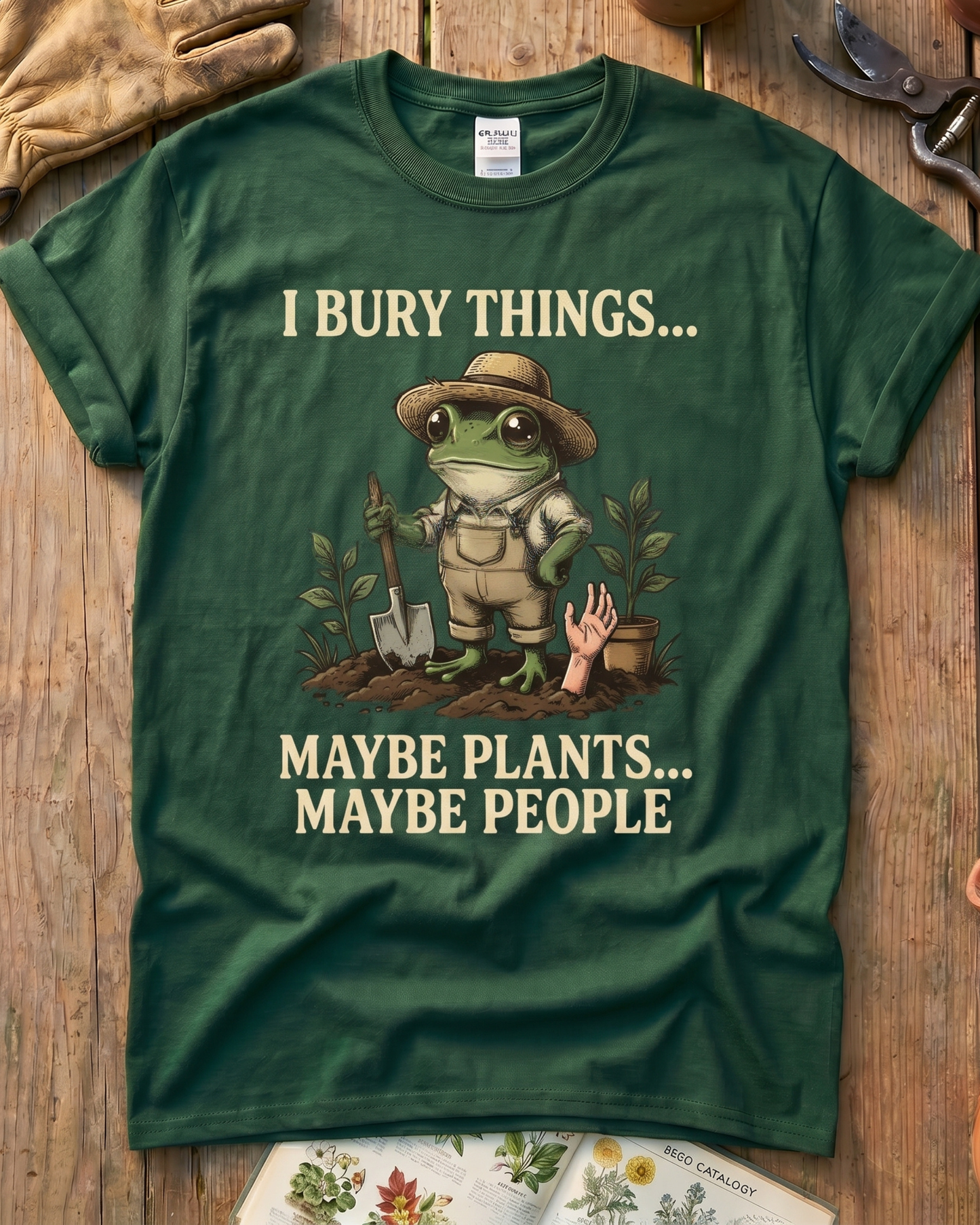 Retro Sarcastic Gardening T‑Shirt