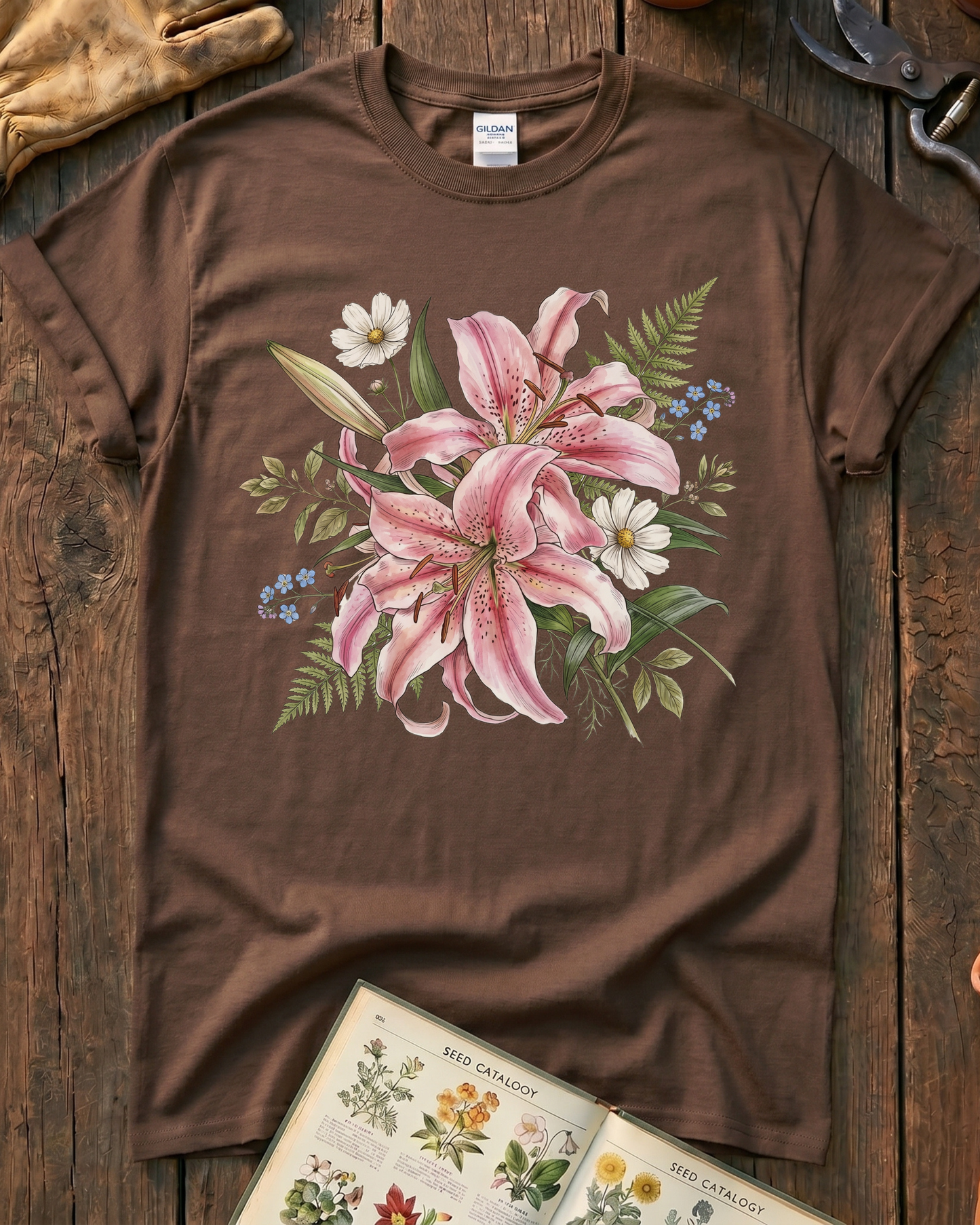 Lilly Flower T‑Shirt
