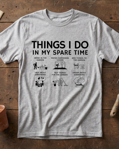 Things I Do Spare Time T‑Shirt