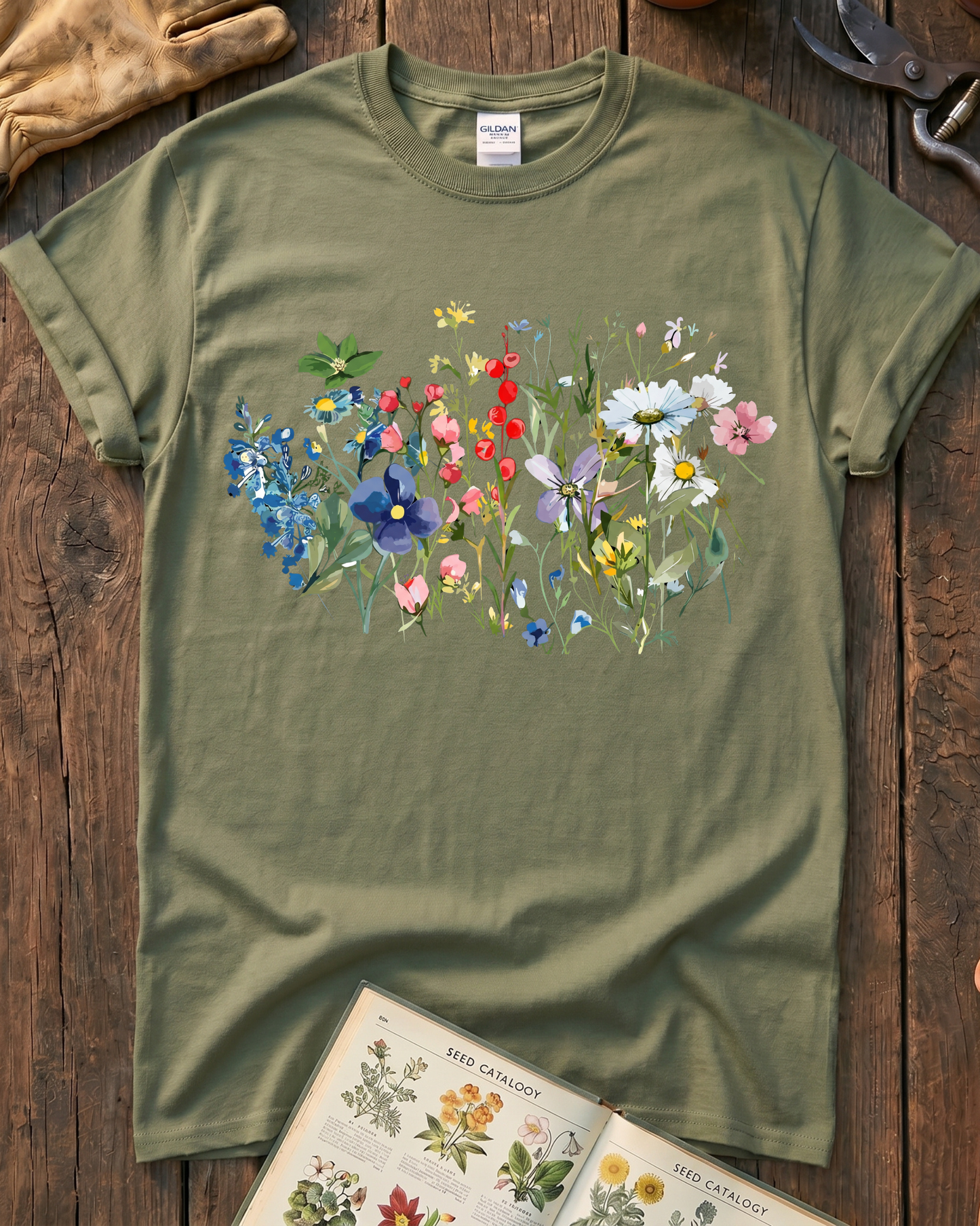 Wildflower Meadow Botanical T-Shirt