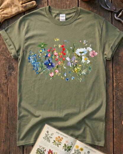 Wildflower Meadow Botanical T-Shirt