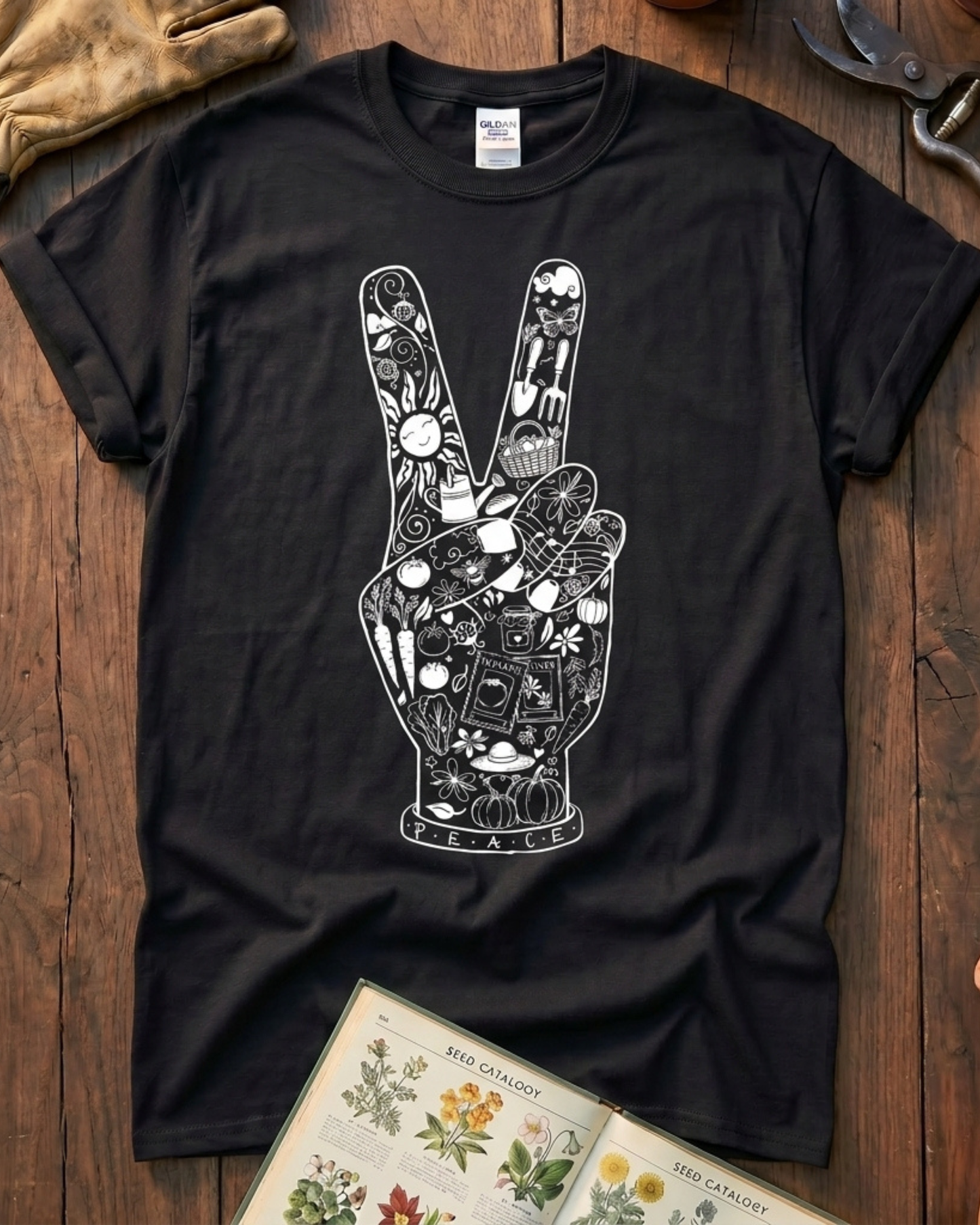 Gardening Rock T‑Shirt