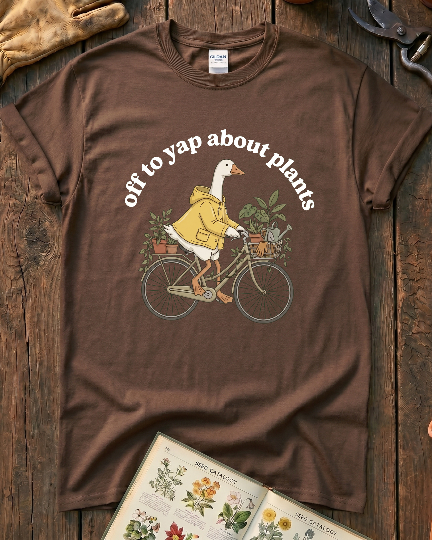 Off To Yap About Plants T‑Shirt