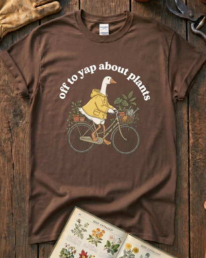 Off To Yap About Plants T‑Shirt