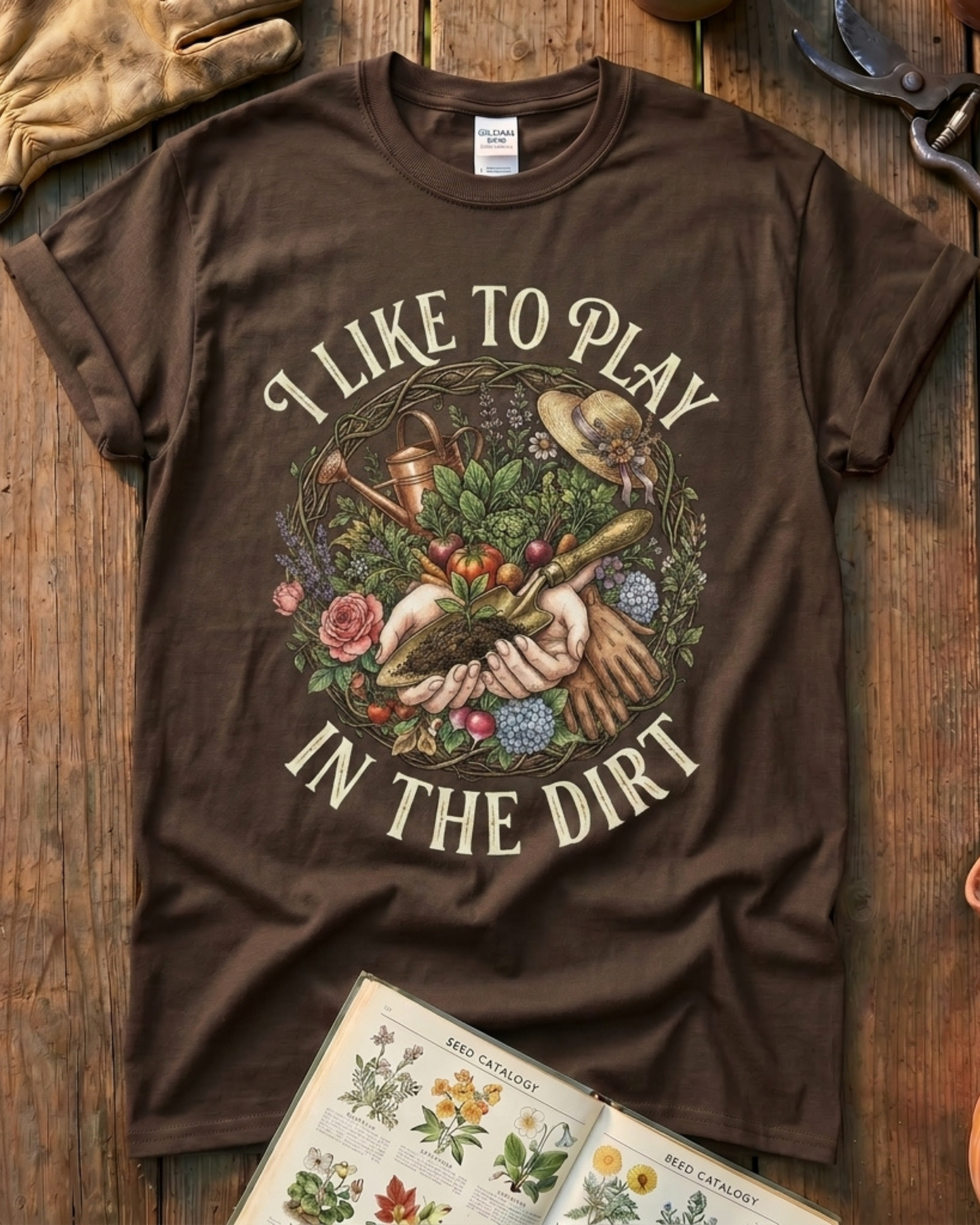 Gardening Tools Tee Plant T‑Shirt