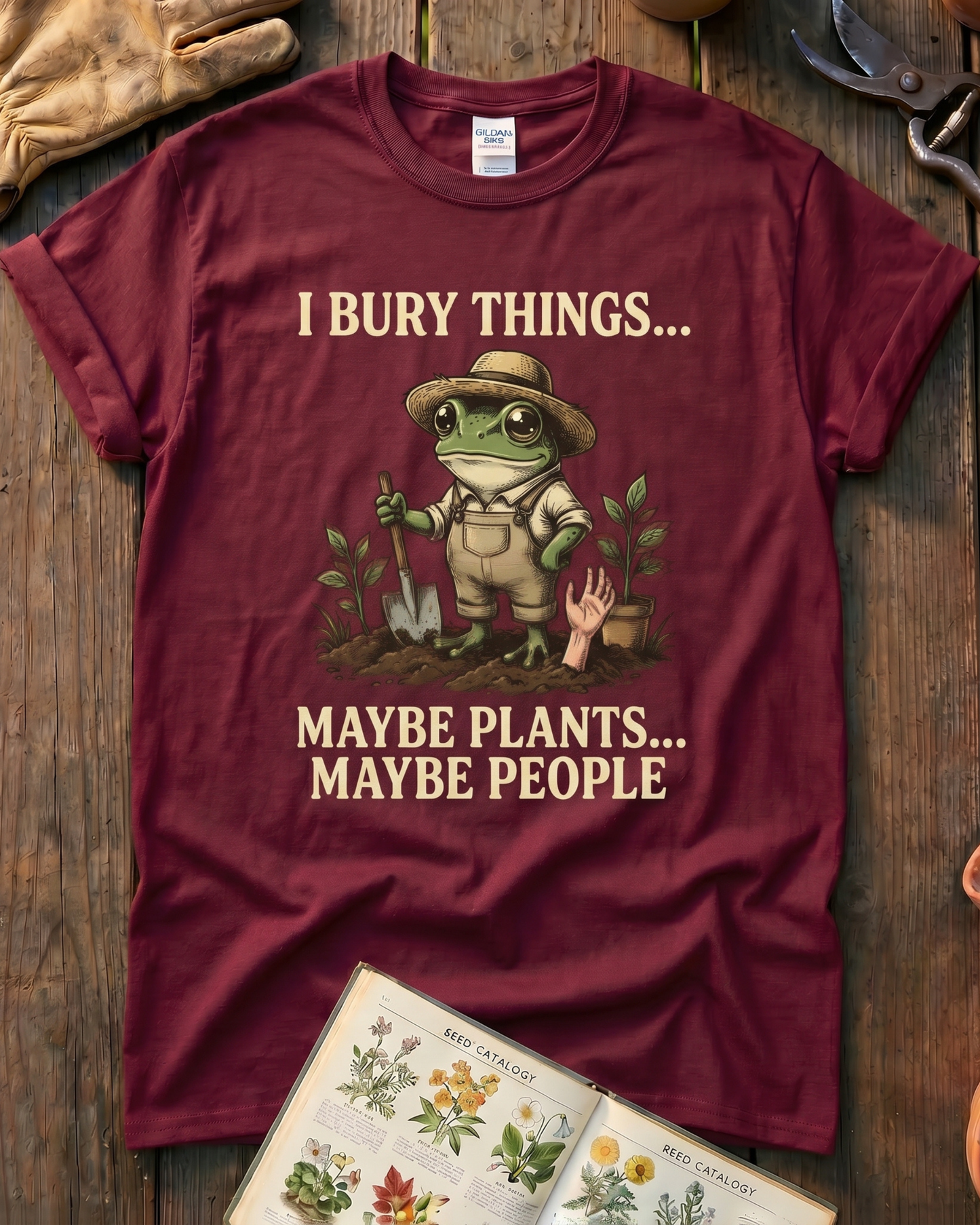 Retro Sarcastic Gardening T‑Shirt