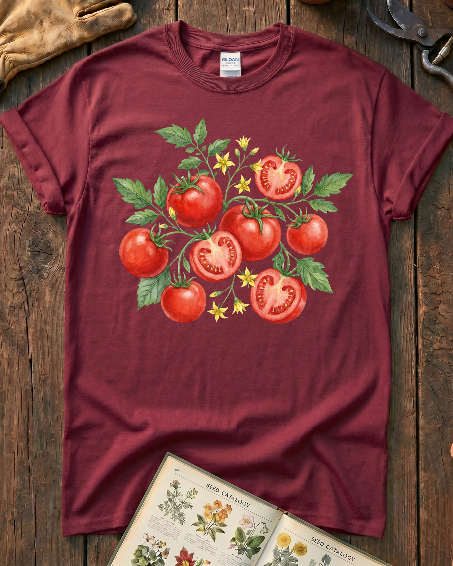 Tomato Harvest Garden T-Shirt