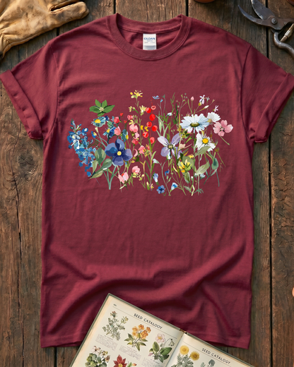 Wildflower Meadow Botanical T-Shirt
