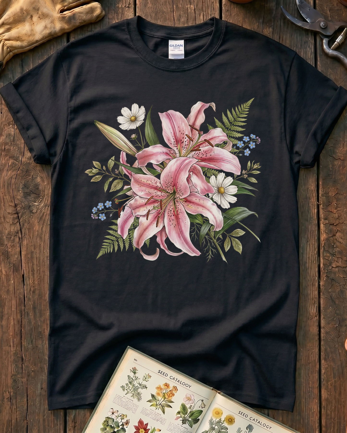 Lilly Flower T‑Shirt
