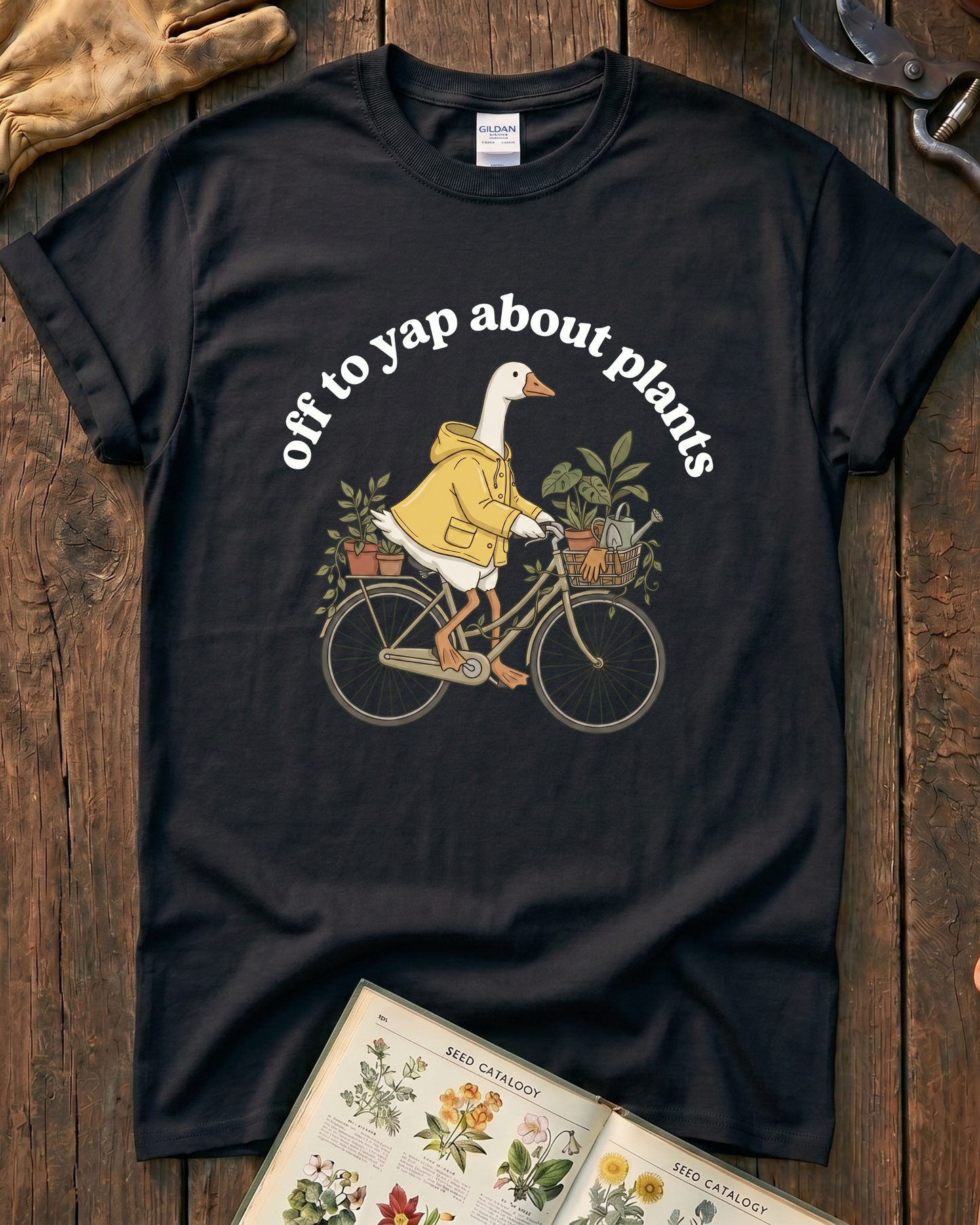 Off To Yap About Plants T‑Shirt