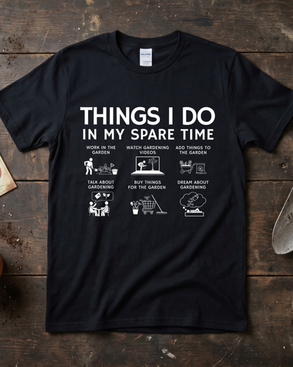 Things I Do Spare Time T‑Shirt