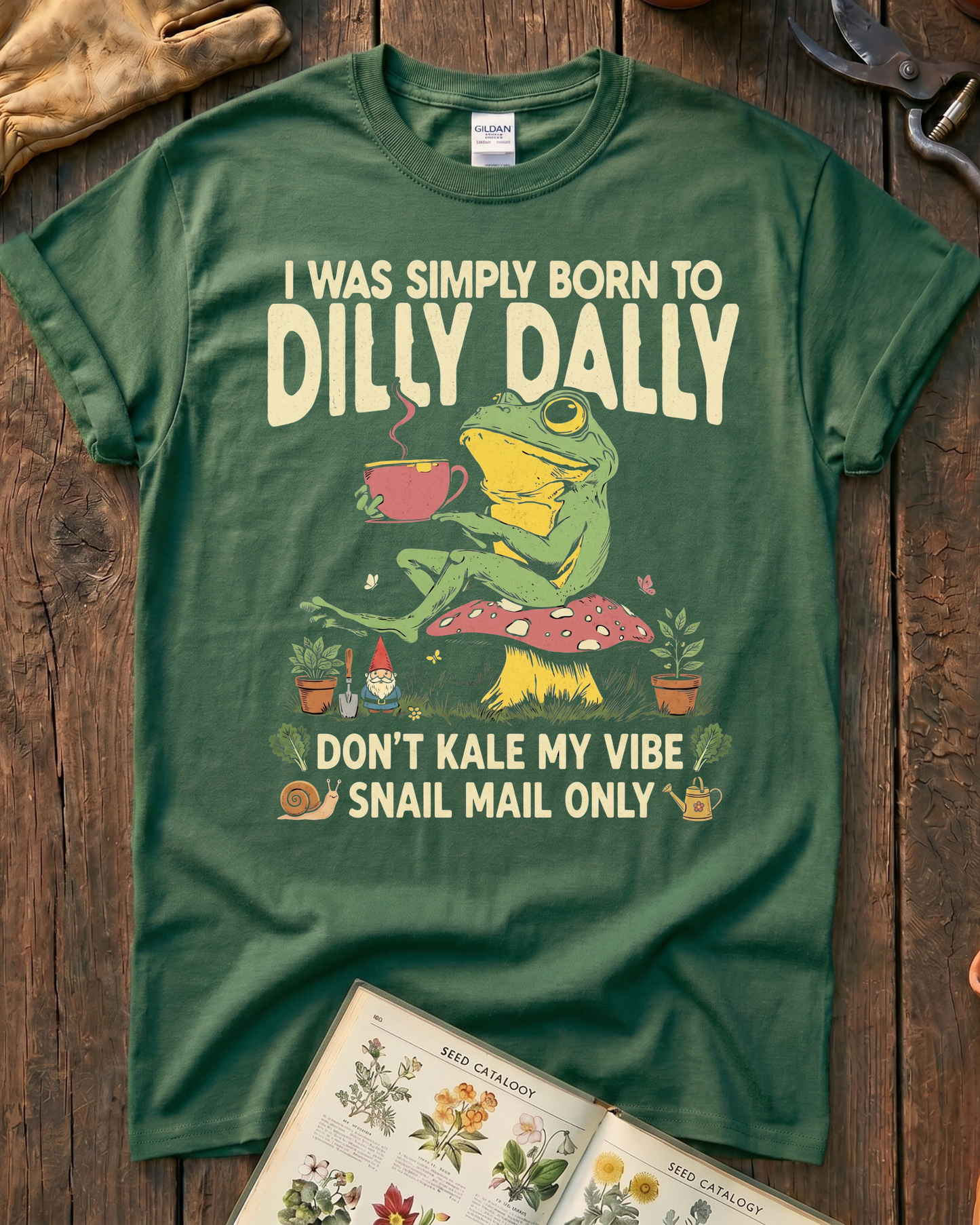 Dilly Dally Garden T-Shirt