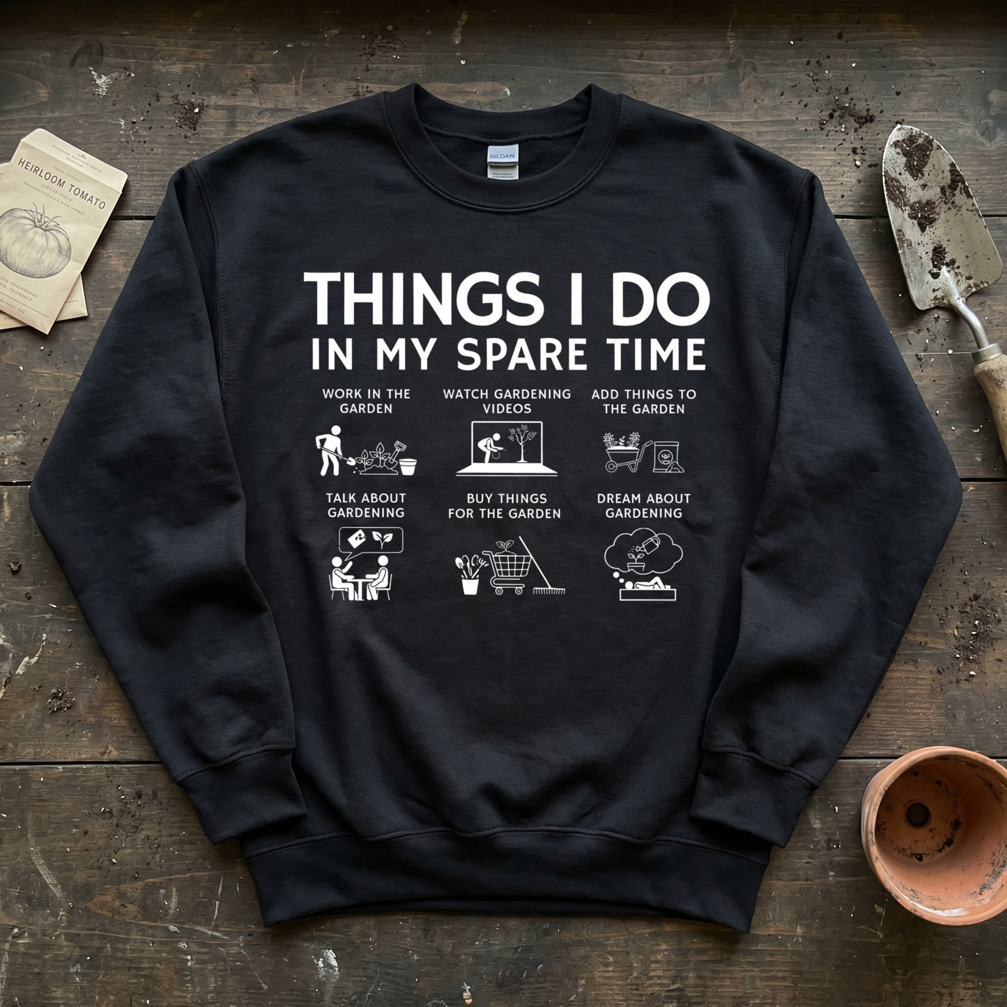 Things I Do Spare Time Sweatshirt