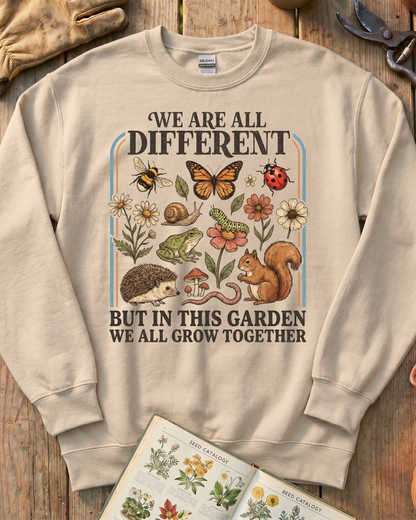 Garden Wildlife Grow Together Sweatshirt