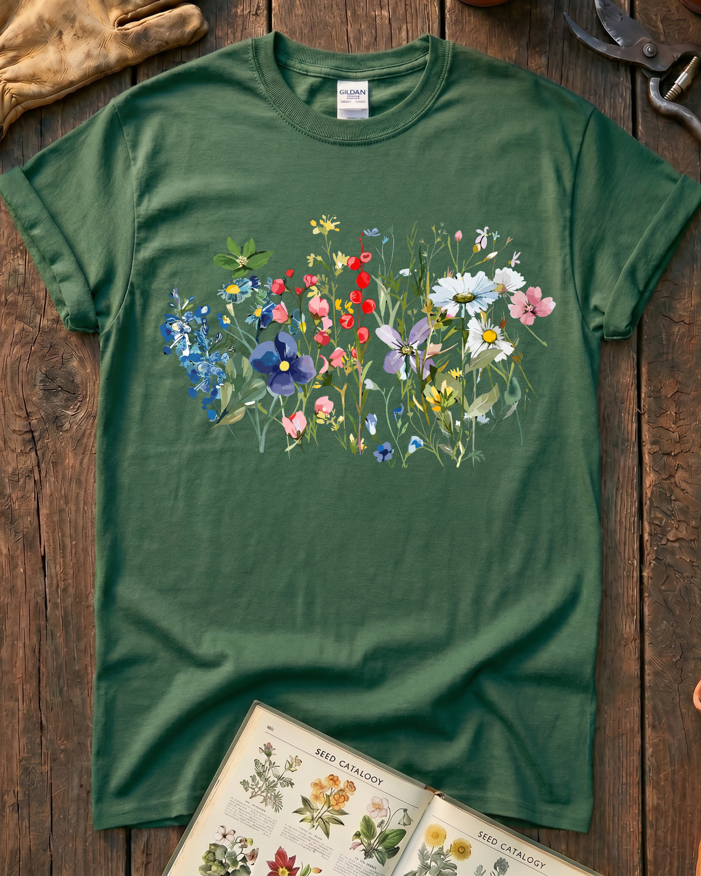 Wildflower Meadow Botanical T-Shirt
