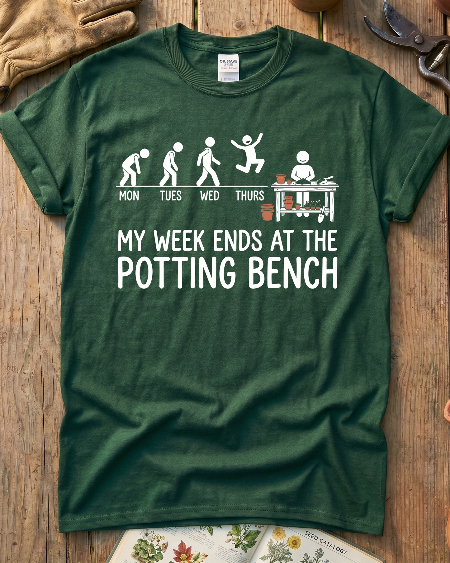 Aesthetic Retro Houseplant Plant Lover T-Shirt