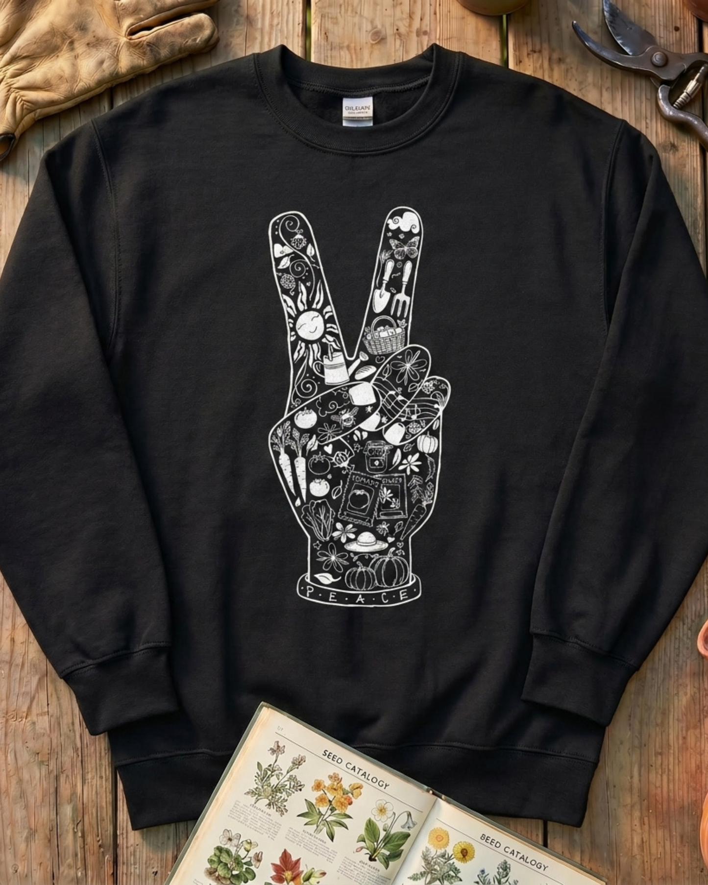 Gardening Rock Sweatshirt