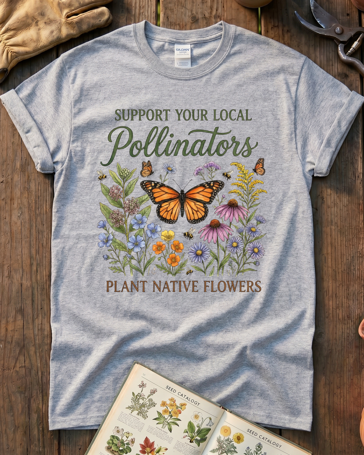 Support Your Local Pollinators T‑Shirt