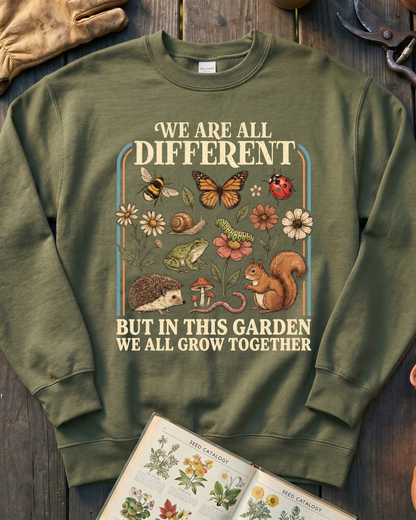 Garden Wildlife Grow Together Sweatshirt