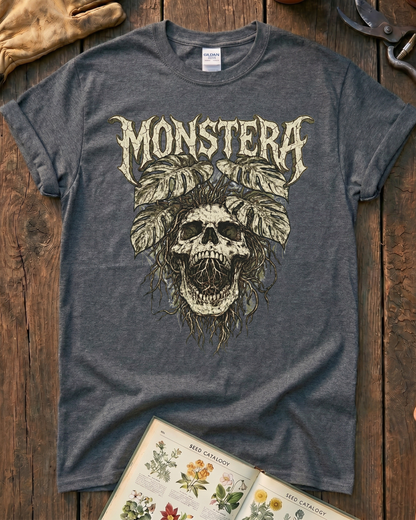 Monstera Skull T-Shirt