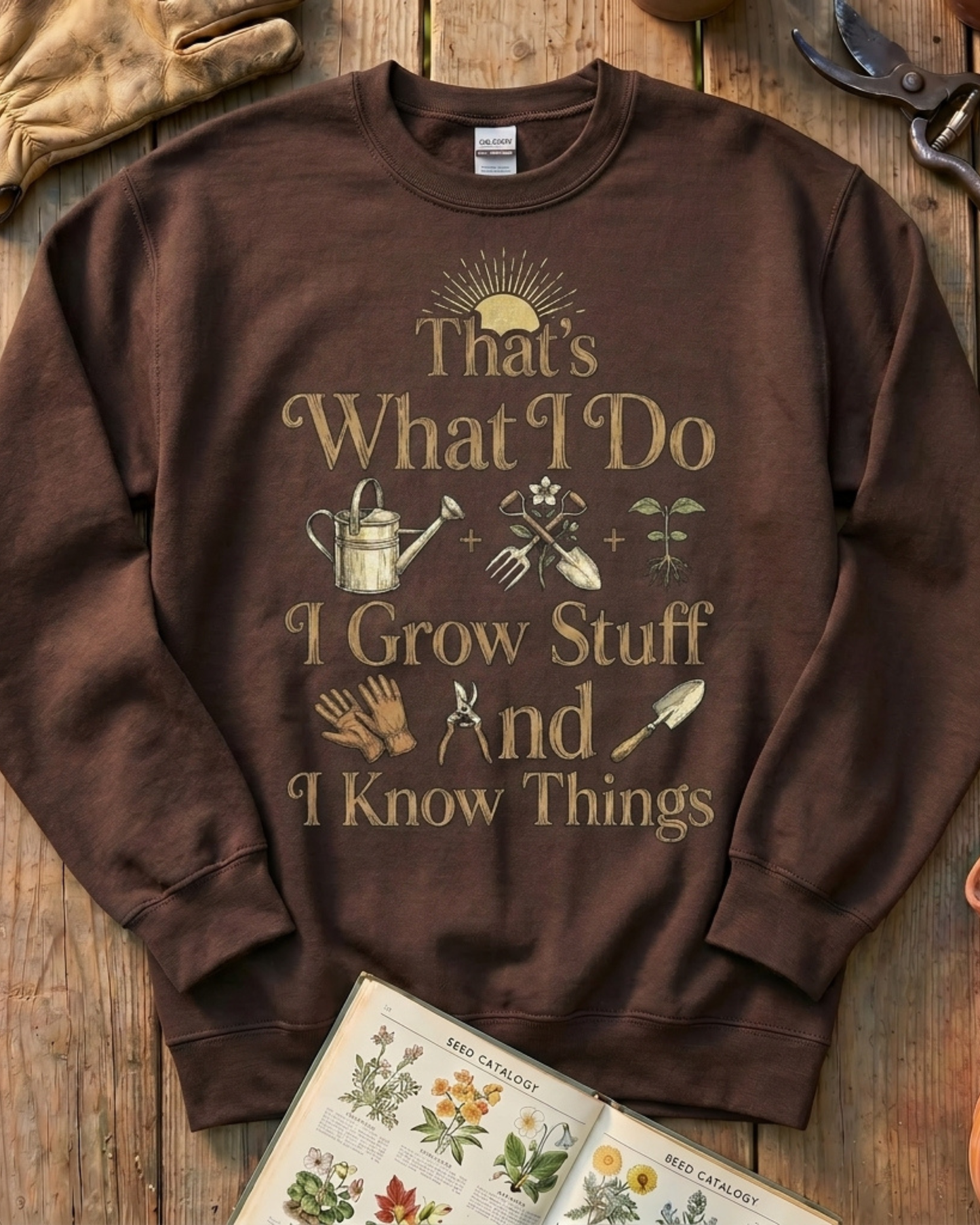 Women Garden Plant Lover Sweatshirt